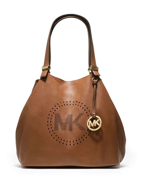 michael kors purse with perforated mk|Michael Kors purse for women.